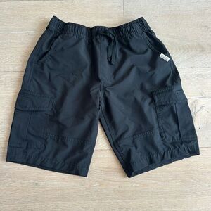 Weatherproof Black Cargo Men Shorts